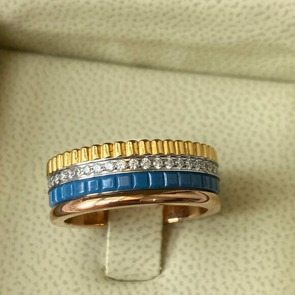 Boucheron Quatre Blue Ring - Picture 6 of 7